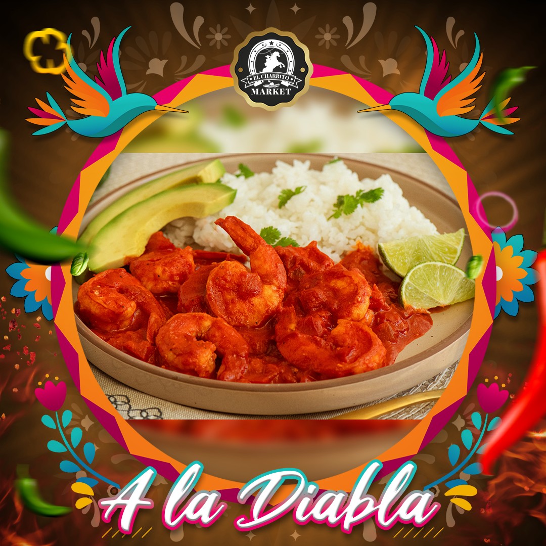 Camarones a la Diabla - El Charrito Market (1) Deliciosos Camarones a la Diabla