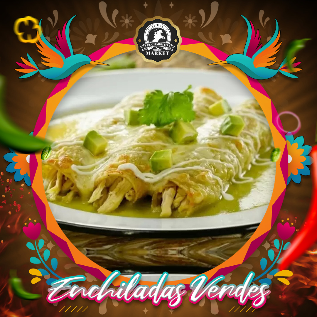 El Charrito Market 2025 Instagram-Enchiladas Verdes1 Enchiladas verdes en Gilroy California