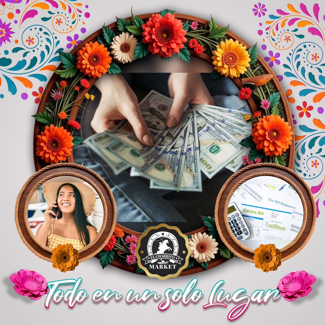 Envio de Dinero, Tarjetas de telefono y pago de billes