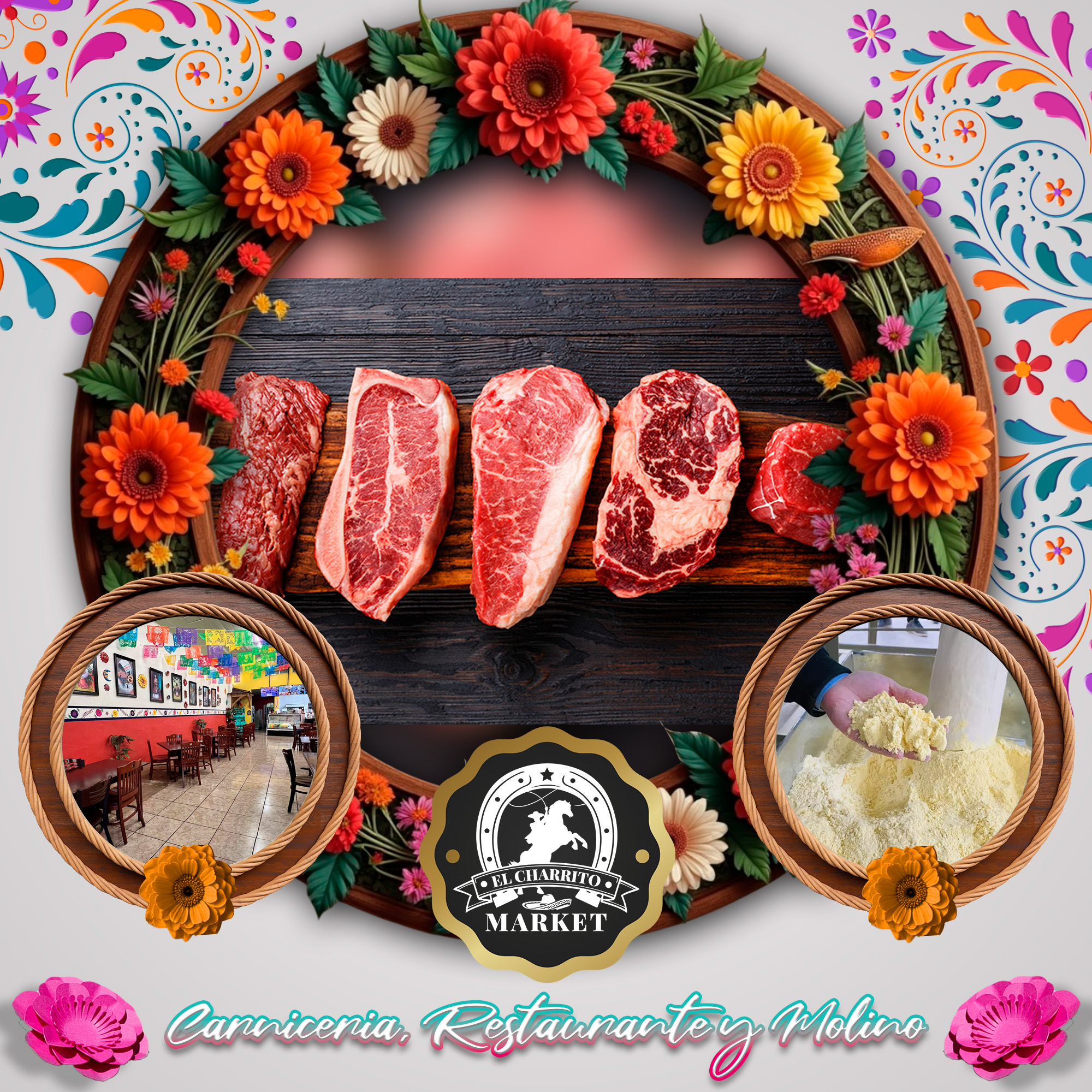 Carniceria, Restaurante y Molino en Gilroy